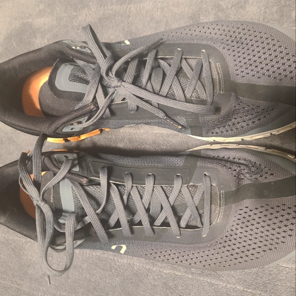 On cloud shoes